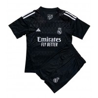 Camisa de time de futebol Real Madrid Goleiro Replicas 3º Equipamento Infantil 2023-24 Manga Curta (+ Calças curtas)